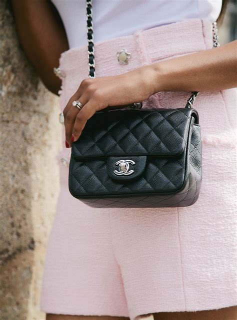 chanel mini square celebrity